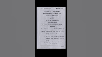 Blie 228 Dec 2024 latest Question Paper #shorts #exam