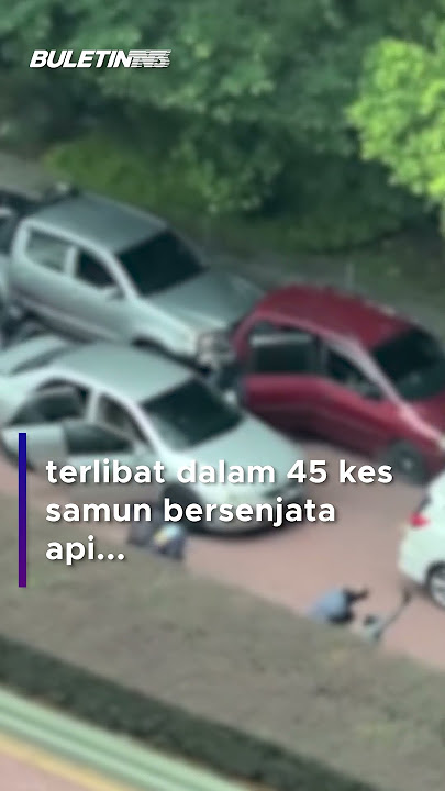 INSIDEN TEMBAKAN | Suspek Terlibat 45 Kes Samun