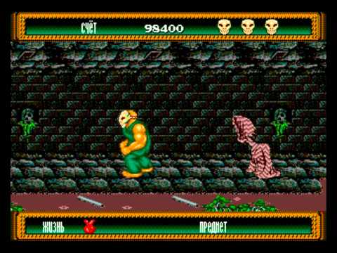 Splatterhouse 2 (RUS) SEGA Прохождение / Walkthrough