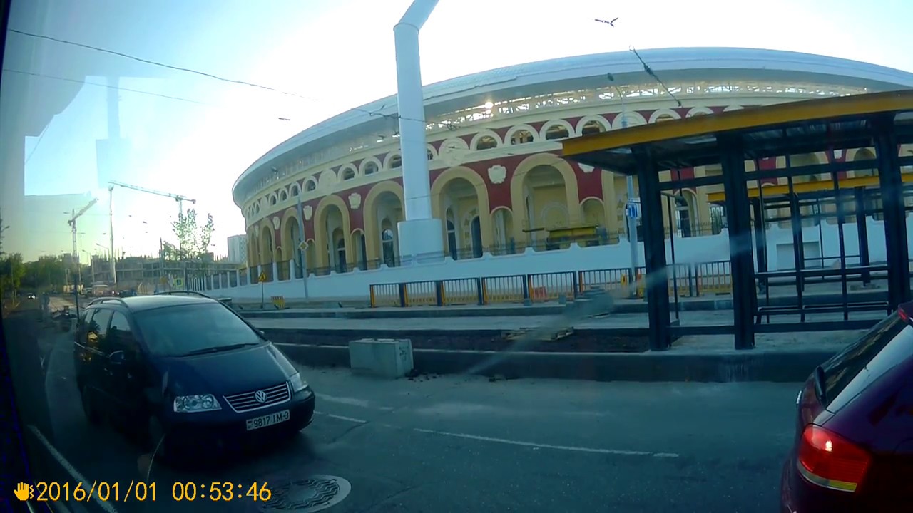 Минск.Поездка на автобусе №127 пл.Независимости - Серебрянка