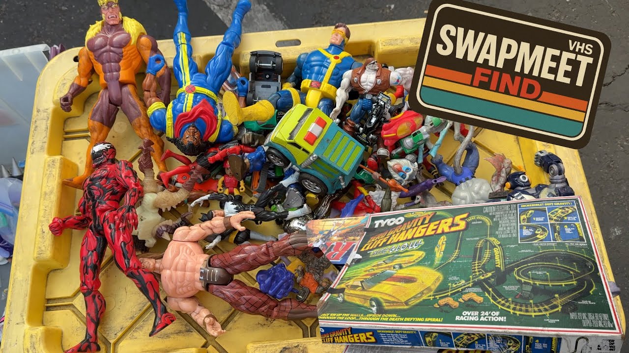 Винтажные игрушки и видеокассеты находят на SwapMeet (Toy Hunt)