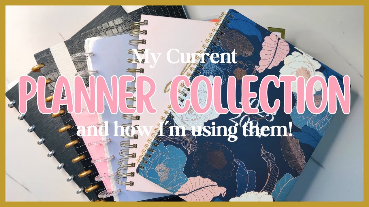 My Current Planner Collection (because who needs just one when you can ...