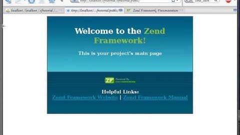 Zend Framework 1.8 tutorial 4 zend_auth and zend_form part 2