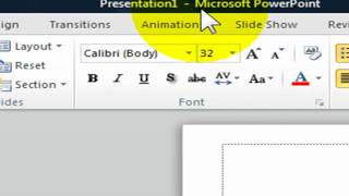 How to Enter Text In PowerPoint 2010 or 2007