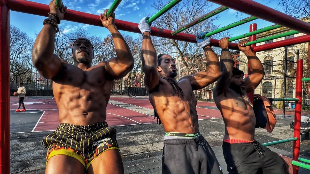 Bodyweight Workout for Muscle @Broly Gainz @Akeem Supreme ​⁠