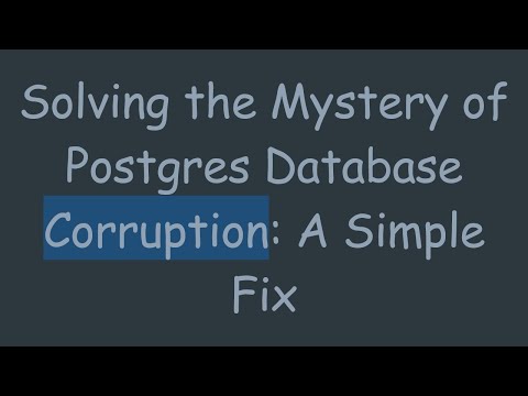 Solving the Mystery