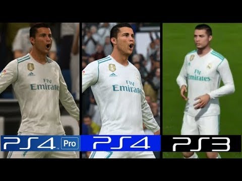 FIFA 18 | PS4 Pro VS PS4 VS PS3 Graphics Comparison