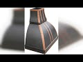 Overview: Copper Kitchen Oven Hood Comes with Professional Stainless Steel Range Hood Vent Oil R...