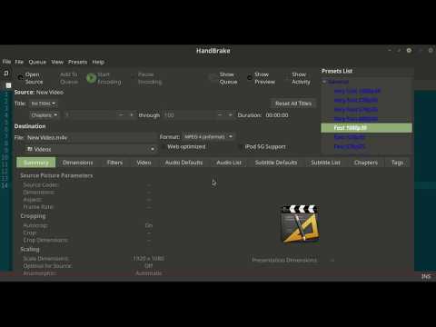 How to install HandBrake in Ubuntu - linux mint - kali inux