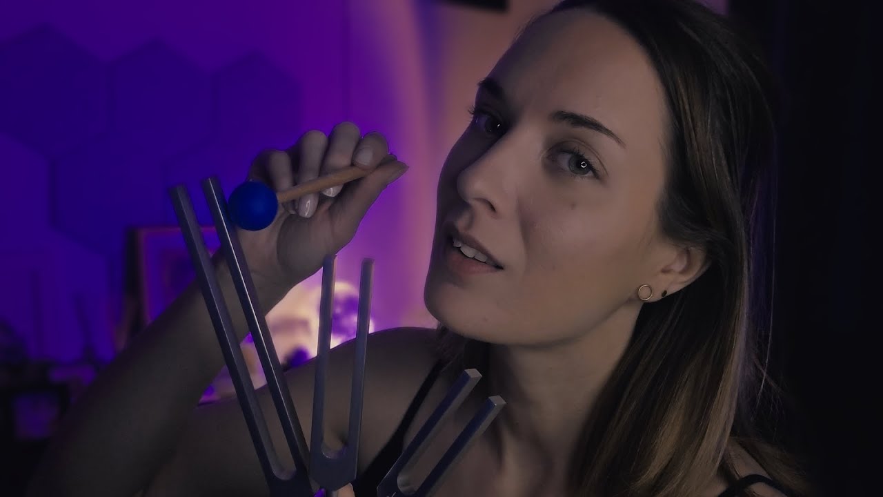 ASMR Ear Exam & Audition Treatment | Soothing Hearing Test with MANY Tuning Forks