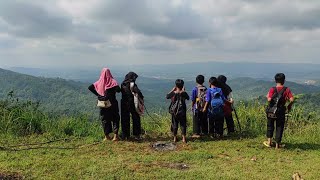 Keseruan ala bocil Merpati Putih Sdenda Cirahab 🕊 Naik ke Gunung Batur 😆
