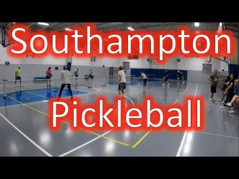 Southampton Community Center Indoor Pickleball - YouTube