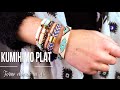 DIY - TUTO : KUMIHIMO PLAT CHEVRON "V" BRACELET BRESILIEN + CONCOURS - Flat kumihimo