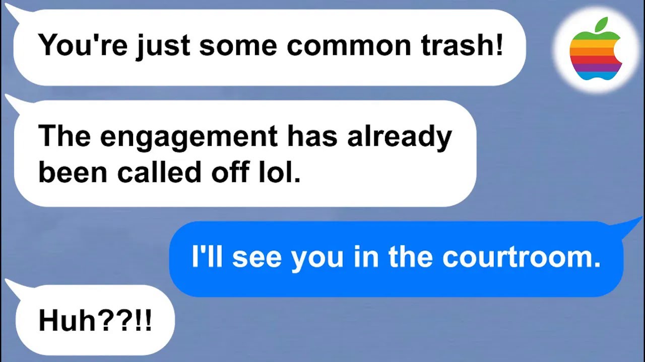 【Apple】My fiance's father will only let her marry a lawyer  I am one but he doesn't believe me