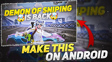 Make this amazing bgmi Montage Thumbnail on Android | Thumbnail kaise banya | montage Thumbnail