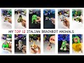 Top 12 3D Printed Italian Brainrot Animals | Part 1