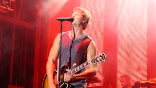 *Sunrise Avenue - Afraid Of The Midnight* (28.06.2014, Vorplatz PostFinance-Arena, CH-Bern)