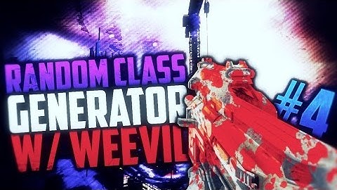 Black Ops 3 -  FRIZZEYES VS FULL PARTY! WEEVIL RANDOM CLASS! "RANDOM CLASS GENERATOR!" #4