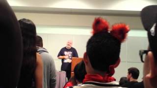 Yusei at AX 2014 Day 4 - Kyle Heberts panel
