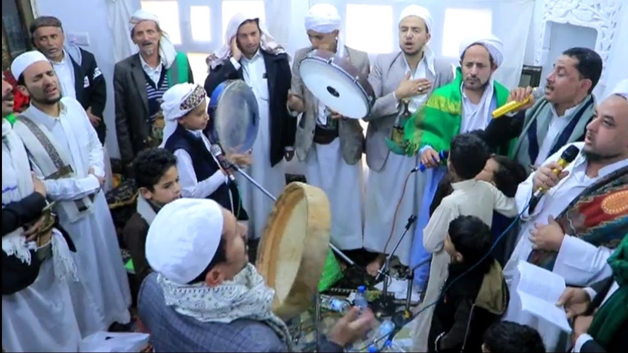 مولد ! يانبي سلام عليك ! قراءة من مولد النبي  مع القيام والحضرة