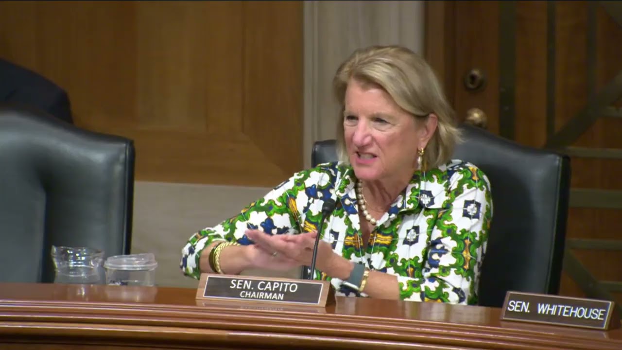 Chairman Capito Closing Remarks at Hearing to Consider EPA, NRC Nominees
