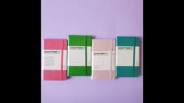 Leuchtturm notebooks in new colours