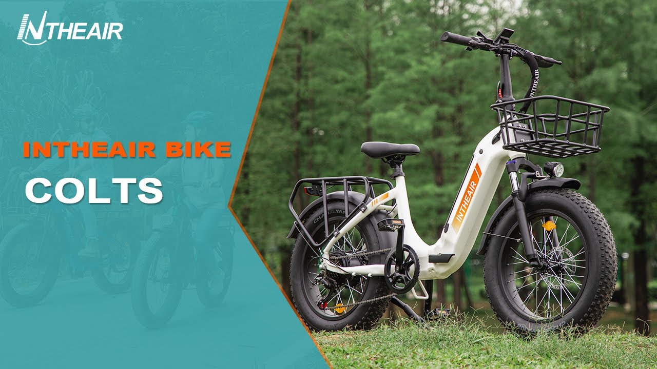 INTHEAIR Colts Folding Electric Fat Tire Bike Show Details