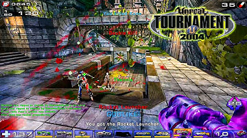 Unreal Tournament 2004 - Deathmatch Gameplay! BP2 Calandras - 220 Kills! King of FPS Games