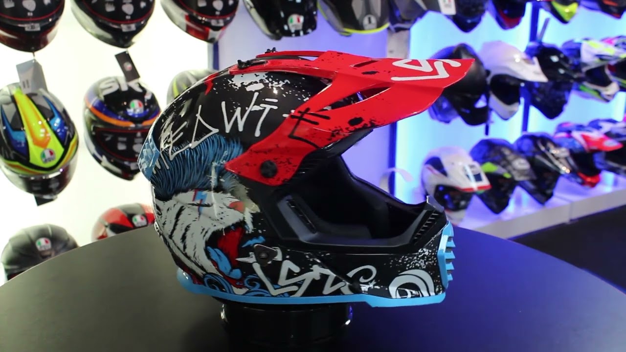 ls2 carbon fibre helmets Explorer Adventure Helmet (Focus Blue White Red Discontinued Shoei vs HJC helmet options:Washington Commanders(gold mask) fog performance