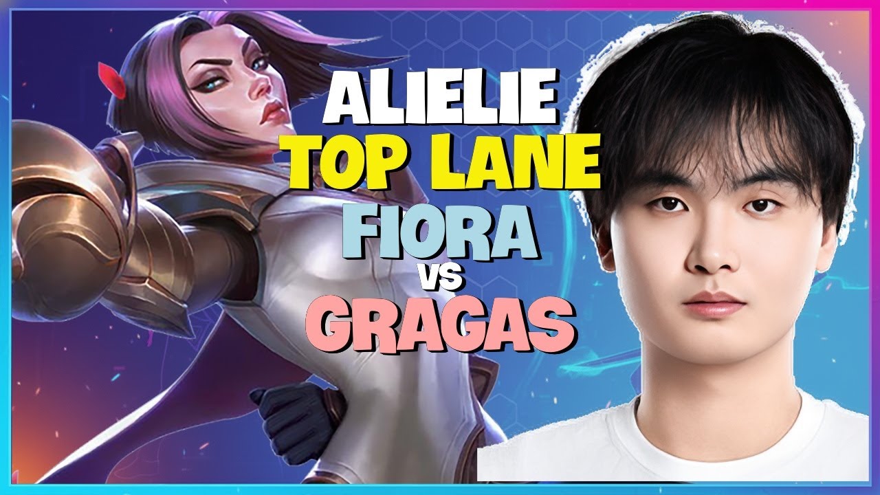 Alielie's CHALLENGER Fiora: UNLEASH Top Lane Mechanics & Strategy | Engsub