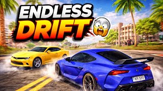 ENDLESS DRIFT MODE 😱 No Rules, Only LUXURY CARS 🔥No Levels, No Finish… || #drift #car #games 