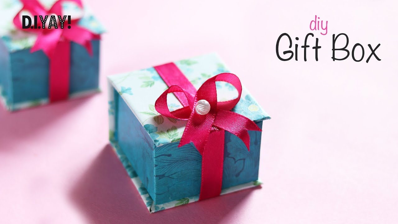 DIY GIFT BOX IDEAS, Gift Ideas