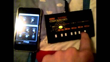 Moog Filtatron and Korg Monotron Delay