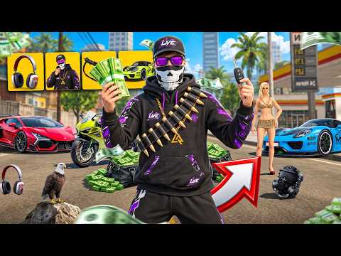 I OPENED ALL THE BATTLE PASS BOXES AND WON SKINS, A MOTORCYCLE, AND A CAR IN LIVE RUSSIA
