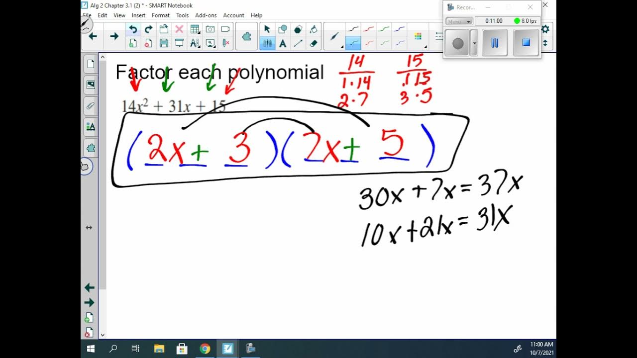 algebra 2 chapter 3 homework answers