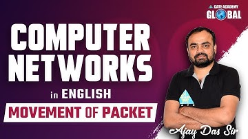 Movements of Packet || Computer Networks in English || By Ajay Das Sir