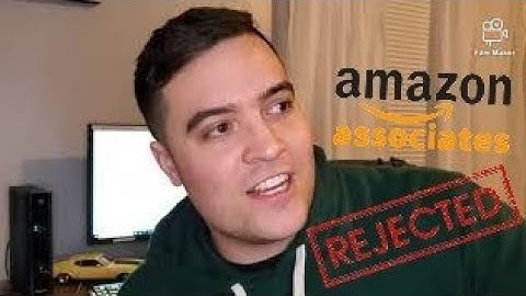 Amazon Associates Application Rejected....Here