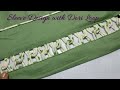 Beautiful sleeve with Dori Loops ||बाजू का खूबसूरत डिज़ाइन बनाएं डोरी से || New Sleeve Design