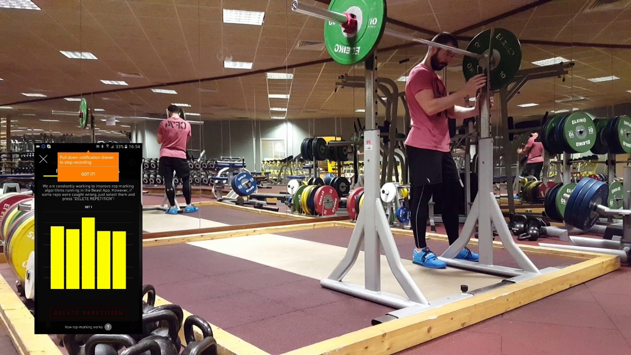 VBT Barbell Jump Squat YouTube