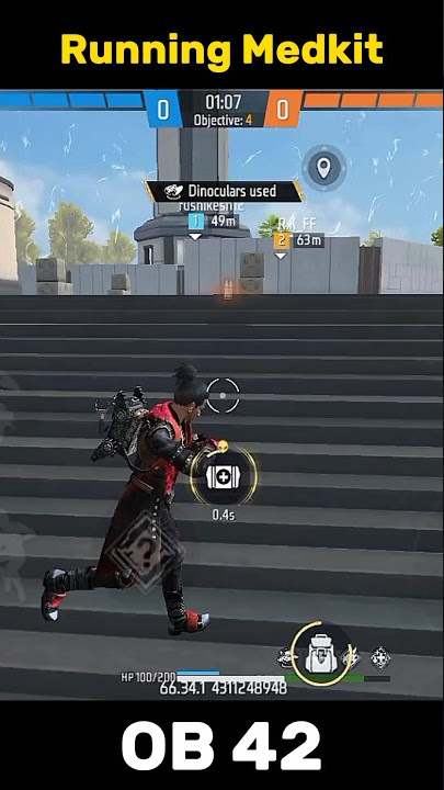Running Medkit 🤯 Free Fire OB 42 Update
