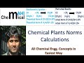 Chemical plants norms calculationchemicalmahi