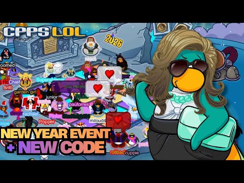 NEW YEAR 2026 EVENT! 🎆 CODE, ICEBERG FLIP & PIN 🎉 | CPPS.LOL