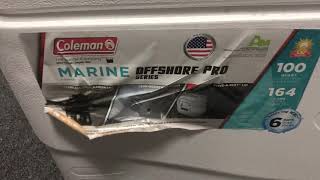 Coleman Marine offshore series cooler review and hacks