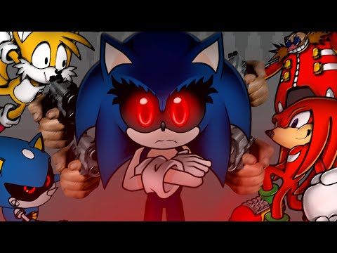 HISTORY SONIC EXE SPIRITS OF HELL WITH ALL FINALS 😈 