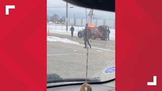 Man wielding hatchet arrested in Wyoming