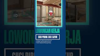 KERJANYA CUMA CUCI PIRING & SAYUR, TAPI GAJINYA DIATAS 3 JUTA, WOW KERJANYA CUMA CUCI PIRING & SAYUR, TAPI GAJINYA DIATAS 3 JUTA, WOW