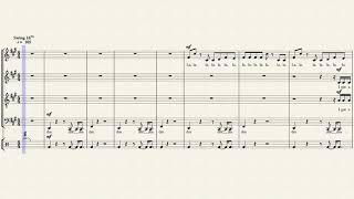 Pentatonix intro For Tour 2015 | Pentatonix [Full Sheet Music / Transcription]