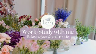 Work with Me, 45 Mins Productivity, Relaxing, Smooth Jazz Music Playlist to Focus, Study etc.