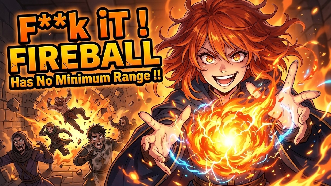 Fireball Spell Mechanics in D&D