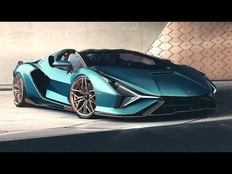 2021 Lamborghini Sian Roadster - V12 6.5L sport car